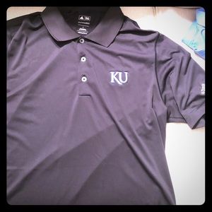 Adidas KU puremotion dri fit polo